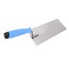 Glättkelle Edelstahl Flachkelle Gummigriff Hand Zement Weiche Tonkelle für