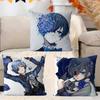 B-Black Butler Ahornblatt Design Kissenbezug Fröhliche Herbsternte Deko Feiertagsdeko Kissenbezug