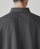 Musinsa Standard [Cooltandard] Relaxed Fit Pique Polo Shirt [Gunmetal]