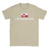 Greenland Flag  TShirts Men  Funny Pure Cotton Tee Shirt Crew Neck Short Sleeve T Shirts Gift Idea Clothes