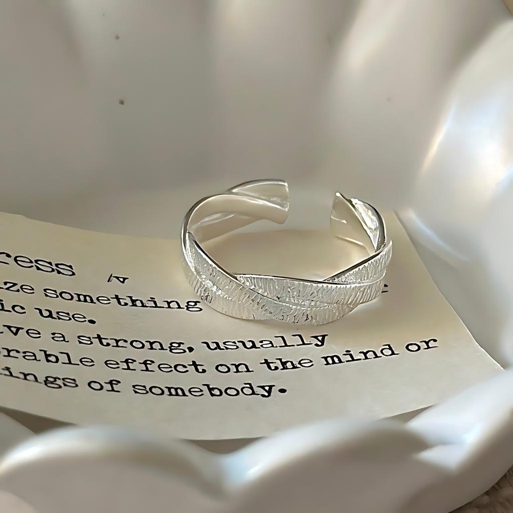 925 Silver Rings for Women Couple Minimalist Handmade Simple Blue Stone Star Ring Party Jewelry Gift Prevent Allergy