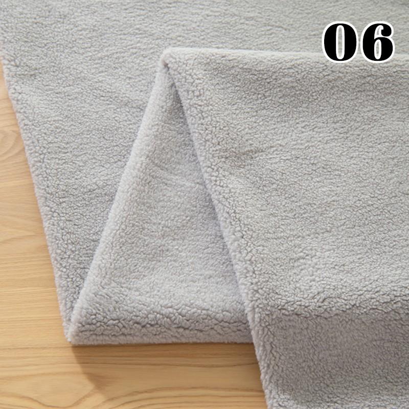 30x50cm Teddy Short Plush Fabric Elastic Doll Pillowcases Toys Diy Sewing Cloth Velvet Plush Handmade Sewing Quilting Fabric