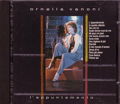 

CD ORNELLA VANONI - L appuntamento CDOR9105 Ricordi 1990 Italy Pop Used