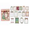 Christmas Gift Mixed Label Tag Sticker Pack Diy Handmade Material Handbook Writing Paper Decorative Sticker Notes Scrapbook