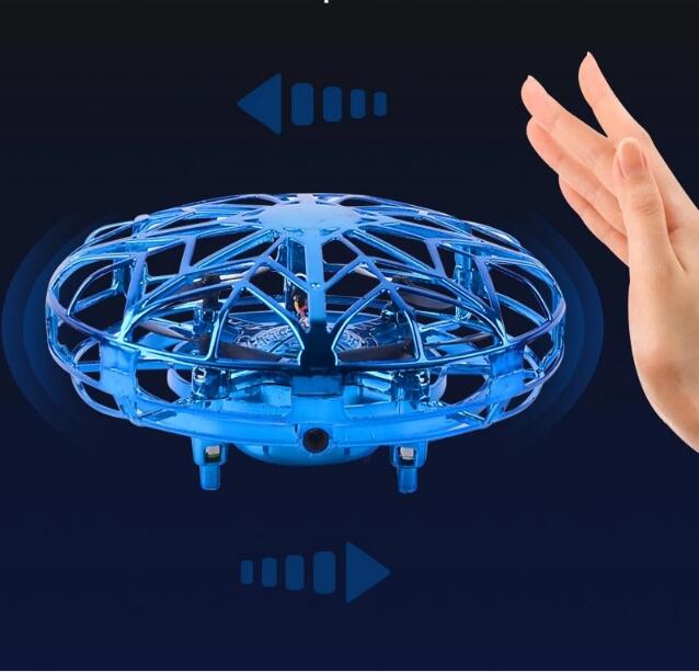Flying Helicopter Mini Drone RC Drone Infraed Induction Aircraft Quadcopter Upgrade RC Toys For Kids