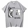 Camiseta de Anime Japonés Ataque a los Titanes para Hombre Shingeki No Kyojin Camiseta Manga Estampado Gráfico Camisetas para Niño Ropa de Calle Unisex