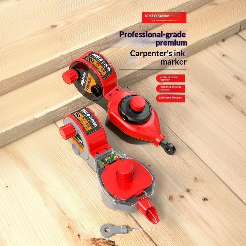 Manual/Automatic Line Marker For Carpentry Leakproof Inks Sealing Technology Woodworking Scribing Tool
