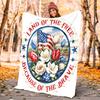 1pc American flag design blanket, al season lightweigh Poster blanket home office outdoor nap multifunc Poster blanketional blanket