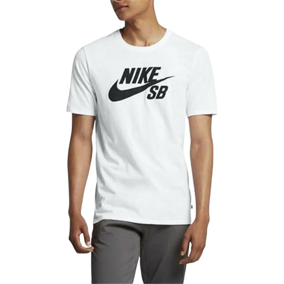 Nike T Shirts Mens Crew Neck Moderate Straight Fit 821947-100