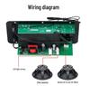 Bluetooth Display Subwoofer Amplifier Board for Home, KTV, Outdoor, and Car Audio