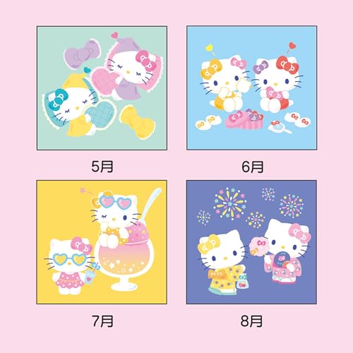 Sanrio Wandkalender M 2025 Hello Kitty Wandbehang 452173