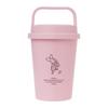 Maebata Winnie the Pooh Tumbler with Keeps Hot and Insulated Thermostainless 52820 Handle, Cold, Steel, Pink, 350ml, Disney, D-WP33