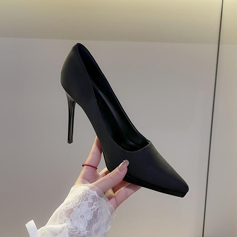 2026 New Style Comfortable Elegant Waterproof Suede Platform Stiletto Heels