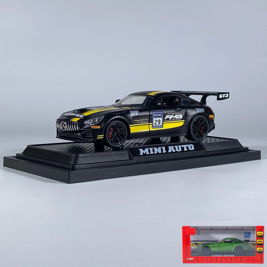 1:32 Benz AMG GT Super Sportovní Auto Slitina Tlakově Odlitý Model Auta Se Zvukem Světlem Zatáhni Zpět Dětské Hračkové Auto Dekorace Hobby Sběratelský