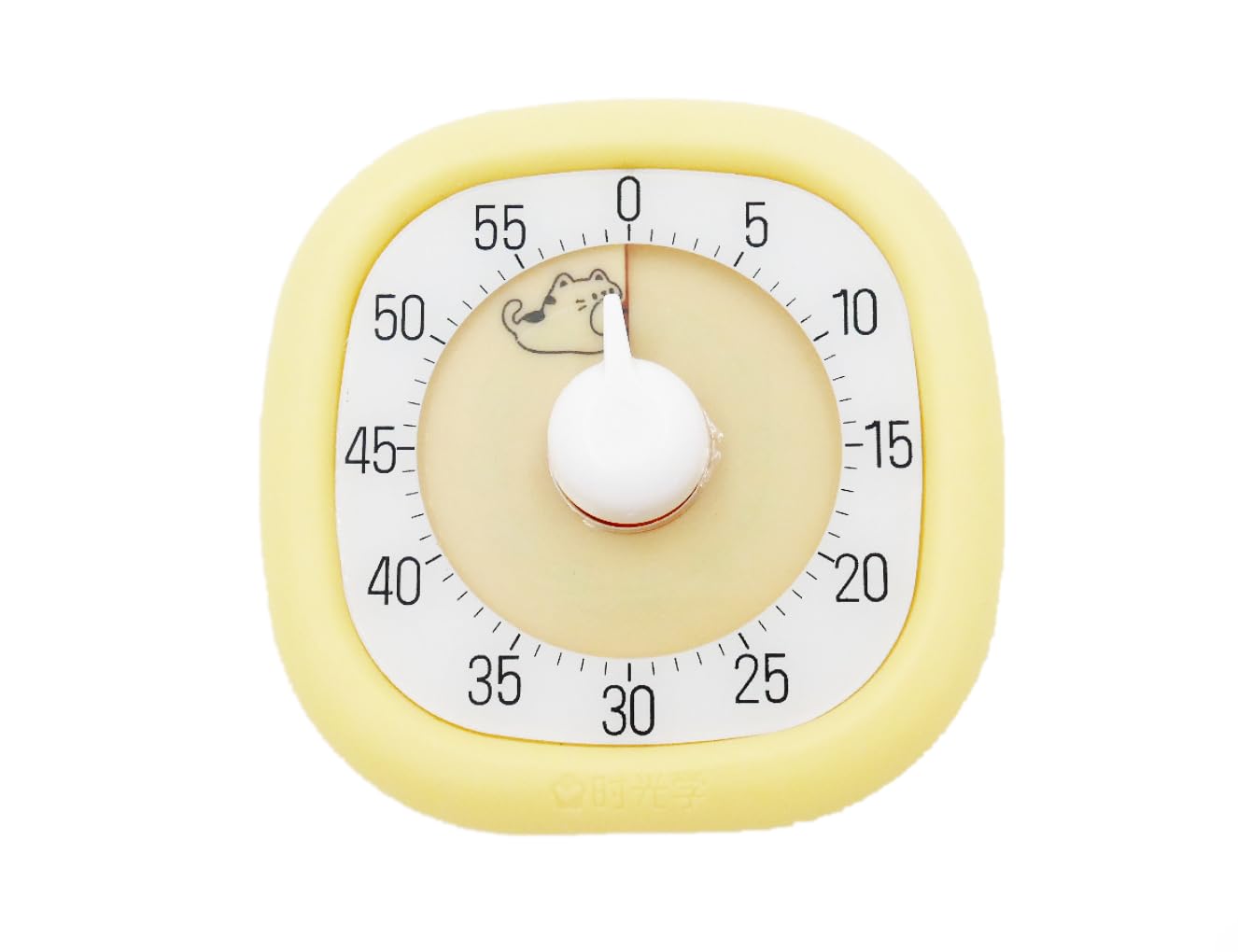 

4055 PPLS [Quick Timer Series] Analog Dial Timer, Maximum 60 Minutes, Yellow