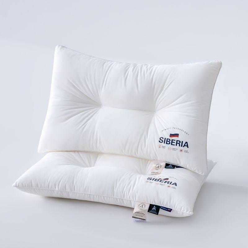 Star Rated Hotel Pillows Designed Specifically for Neck Protection and Sleep Assistance, Suitable for Various Sleeping Positions