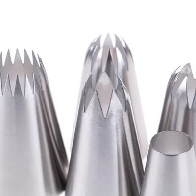 5Pcs Large  Icing Piping Pastry Nozzle Tips Cake Decorating Tool Nozzles