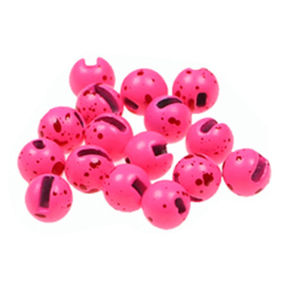 20Pcs/lot 7Colors Nice-Designed Fishing 2.5mm/3.0mm/3.5mm/4.0mm Fly Tying Material Beads Alloy Slotted Bead