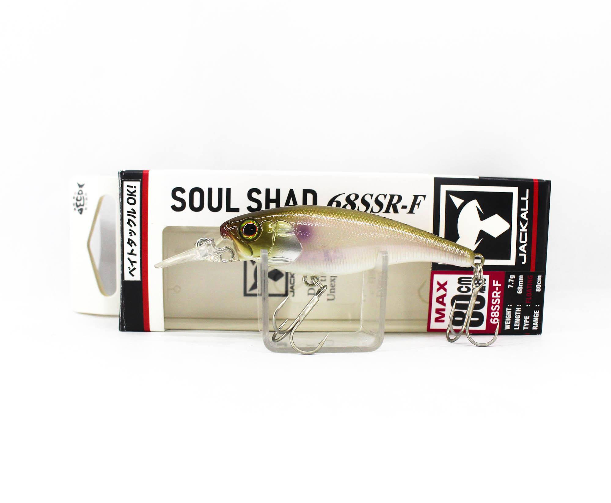 Jackall Soul Shad 68SSR F Floating Lure Pearl Wakasagi (0857)