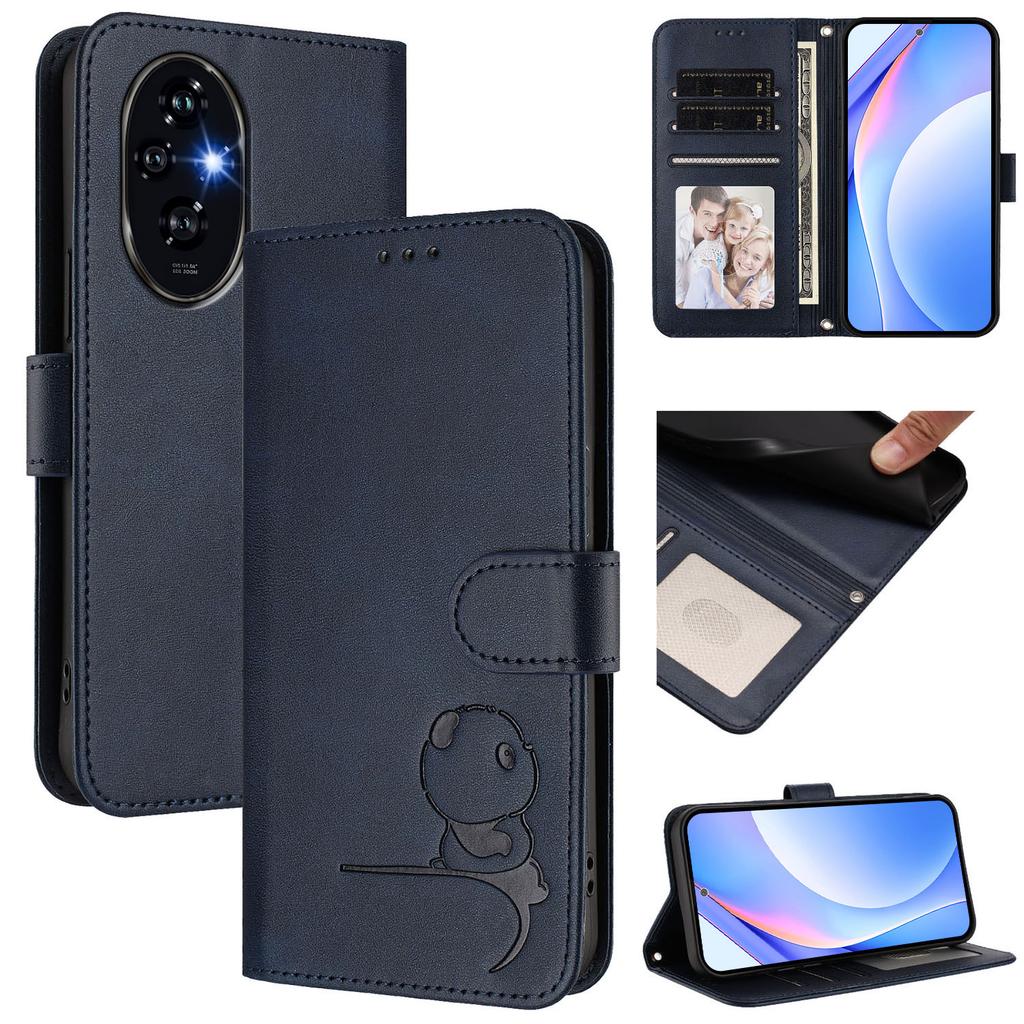 Funda Leather Wallet Book Case for Honor 80 70 60 50 Pro 80 GT 50 60 SE Magnetic Flip Phone Case with Card Slots pattern Cover