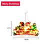 LED Christmas Tree Snowflake String Lights with Santa Claus Decoration