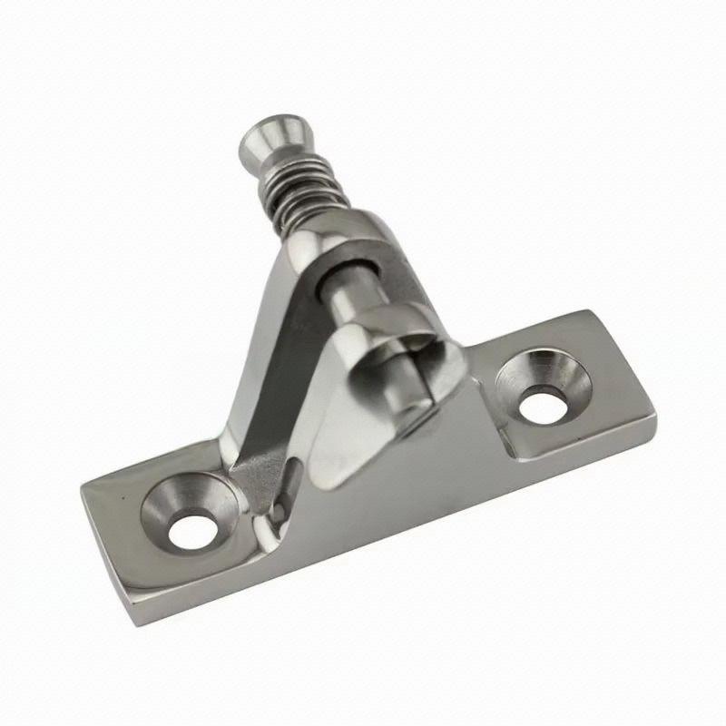 2pcs Boat Bimini Parts Accessories Marine StainlessTop Frame Base Mount Quick Release Deck Hinge Pin For Yacht Boat Accessories