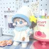 1 Set Pajamas 20cm Cotton Doll Clothes Star Hat Outfit Cotton Doll's Clothes Mini Brown Plush Doll Clothes 20cm Cotton Doll