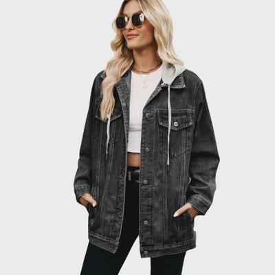 Damen Vintage Loose-Fit Jeansjacke - Klassischer All-Match-Stil für Europa und Amerika
