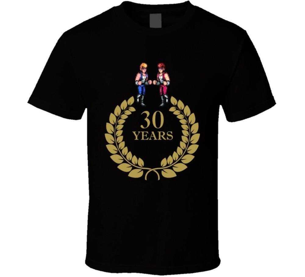 Cool Classic Arcade Game Double Dragon 30th Anniversary Video Game T Shirt Unisex T-Shirt L