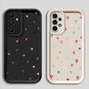 Soft Shell Case for Samsung Galaxy A26 A22 A33 A24 A13 A56 A36 A32 A14 A23 A12 A34 A16 Colorful Hearts