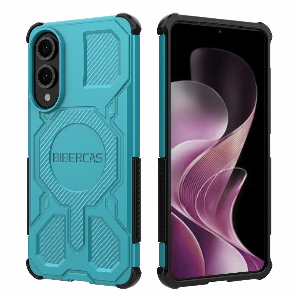 BIBERCAS J-16 Series For Samsung Galaxy S25 Edge Case Compatible with MagSafe Anti Drop TPU+PC Phone Cover