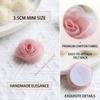 1Pcs Chiffon Artificial Flowers Heads 1CM Fake Flower for Home Decor Wedding Decoration Bridal Clothing Crafts Gifts Accessory