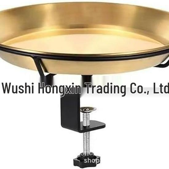 Dövme Demir Kuş Yemliği ve Kuş Banyosu Standı - Çok Fonksiyonlu Dış Mekan Bahçe Dekorasyonu.