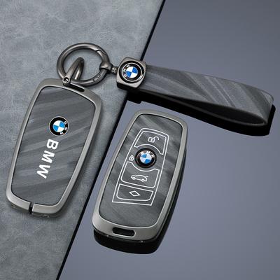 For BMW F20 G20 G30 X1 X3 X4 X5 G05 X6 X7 G11 F15 F16 G01 G02 Zinc Alloy Leather Car Smart Remote Fob Shell Case Car Stickers Vdsh44 Pdgv2