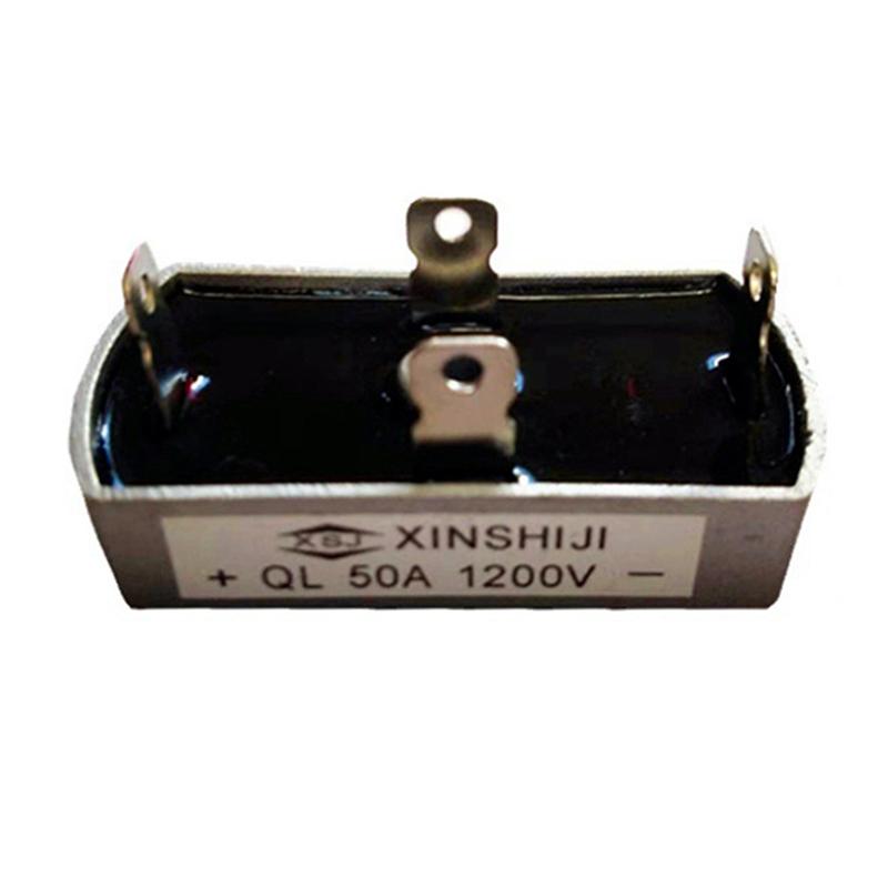 50A1200V Rectifier Single Phase 35A Brushless Generator Heat Sink Diode Bridge Group