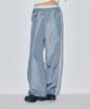 YOUHEE [Youheexotz] Star Pattern Layered Banding Track Pants_Grey