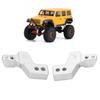 2pcs Front Bumper Mounts Aluminum Alloy Lightweight Front Fixing Seats with Screws Wrench for   SCX24 1Celsius24 RC Car