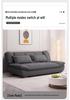 Minimalist Foldable Sailboat Sofa Bed for Home, Apartment, or Rental