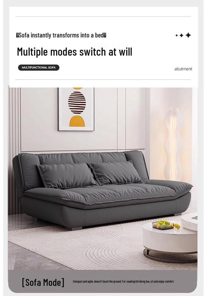 Minimalist Foldable Sailboat Sofa Bed for Home, Apartment, or Rental