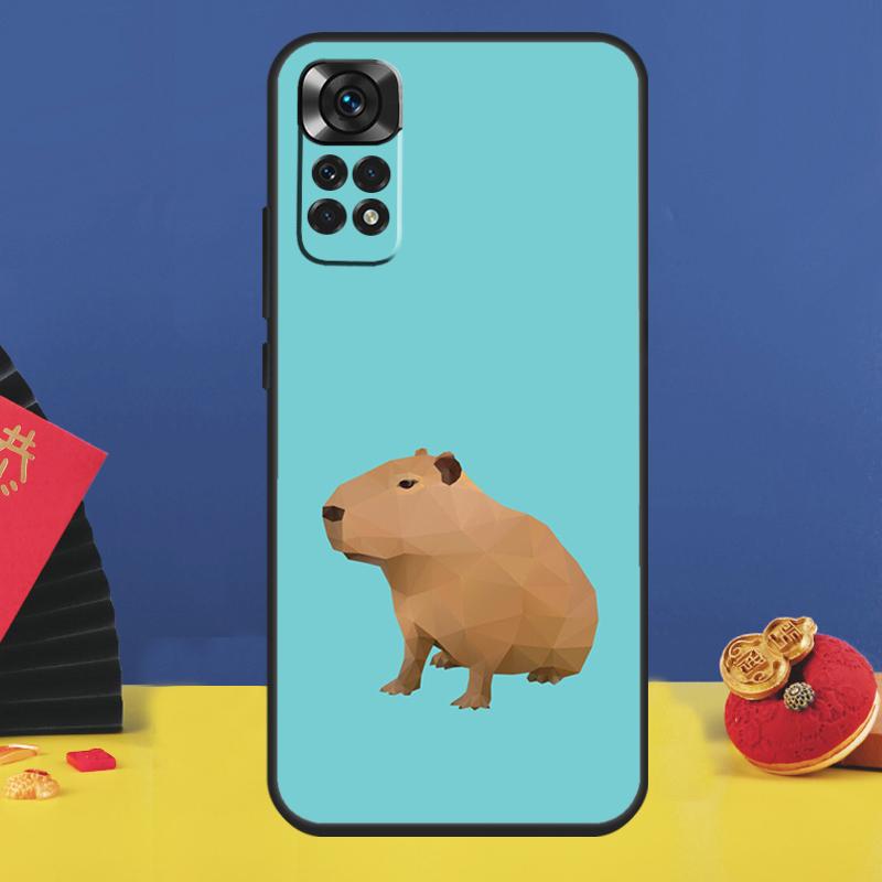 Cute Capybara Phone Case For Xiaomi Redmi Note 14 Pro 13 12 11 9 10 15 Pro Plus 10C 12C 14C 13C 15C Cover