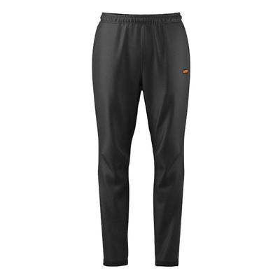 Table Tennis Long Water Quick 52290 M Pants, Stretch/TR Pants, Absorbent, Drying, Stretchable, Black,