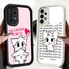 Phone Case for Samsung Galaxy A17 A16 A15 A14 A13 Cute B-Boykisser Catoon A56 A36 A26 A55 A35 A25 A54 A34 A24 A53 A33 A23 A07 A0