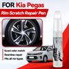 Fahrzeug zur ausschließlichen Nutzung Für 1996-2026 Kia Pegas Lackreparatur-Pinsel Ausbesserungs-Kratzerentferner DIY Autozubehör Schwarz Weiß