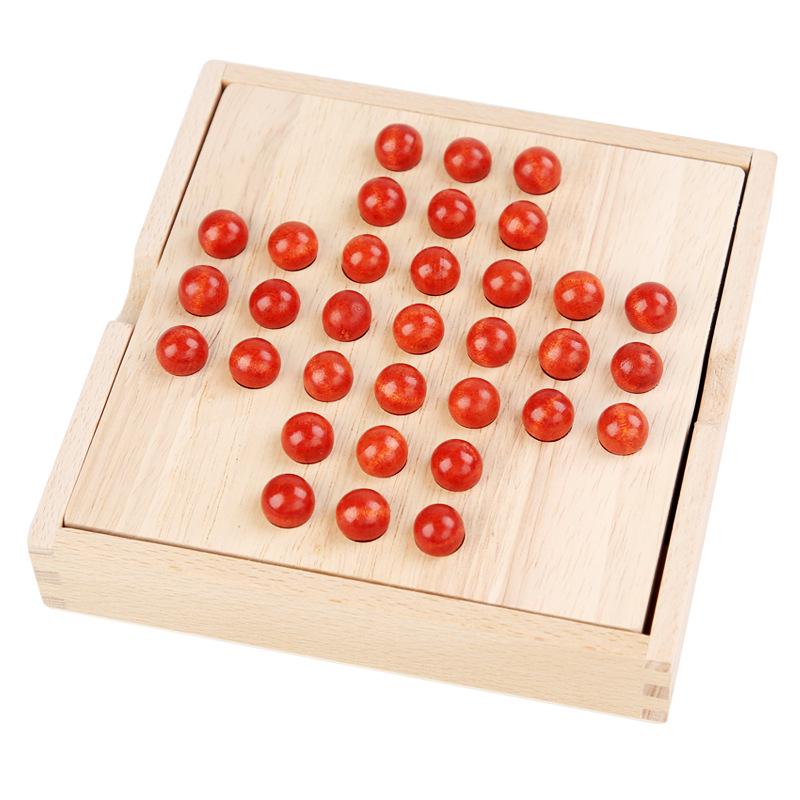 

Деревянный Классический Пасьянс с Бриллиантами - Детская Образовательная Шахматная Игрушка