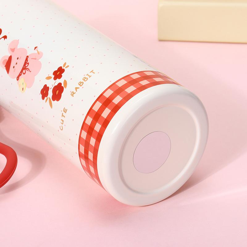 650Ml Vacuum Cup High-Capacity With Lifting Rope 316 Stainless Steel Cup Insulation Or Cooling Thermal Mug For Boys And Girls