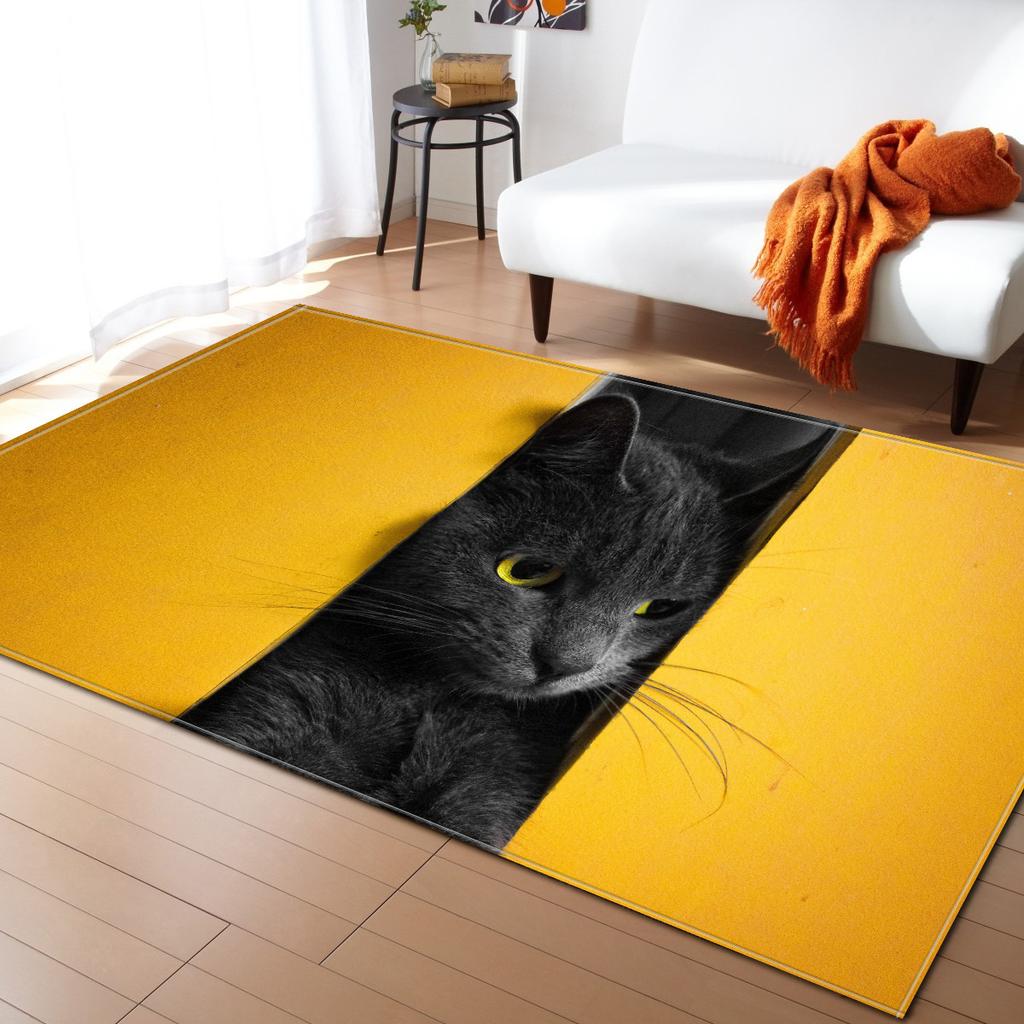 Animal And Plant Living Room Carpet Bedroom Dining Room Floor Mat Pattern Size