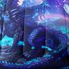 3D Dragon Pattern Psychedelic Aesthetic Orleans Animal Theme Soft Breathable Knitted Digital Printed Polyester Bedding Set