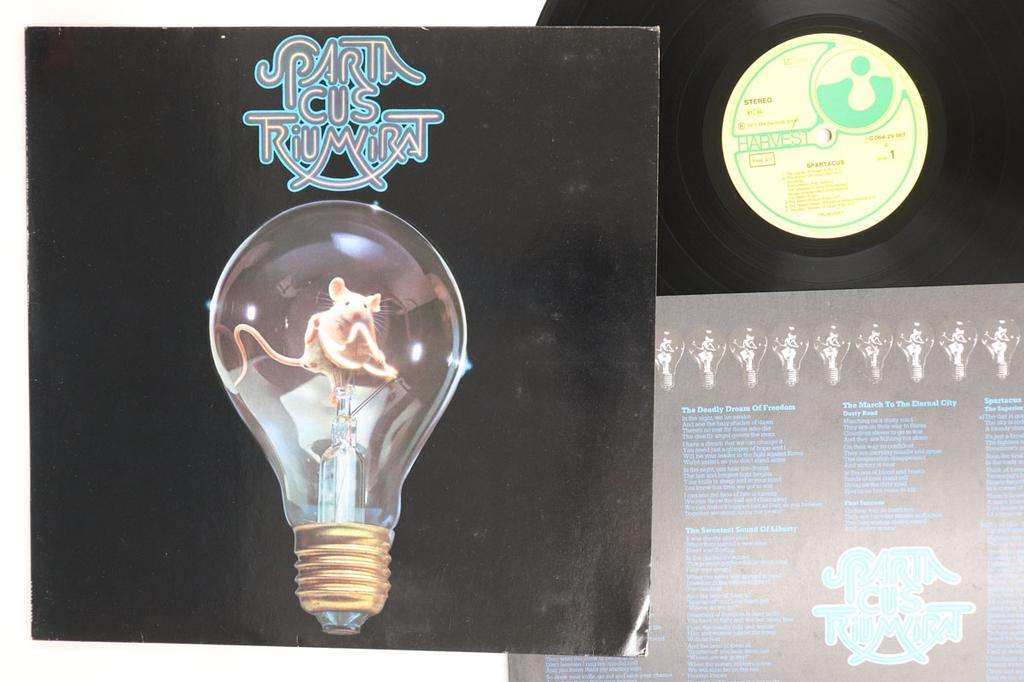 LP Record TRIUMVIRAT  Spartacus 1C06429567 Harvest 1977 Germany Rock Used