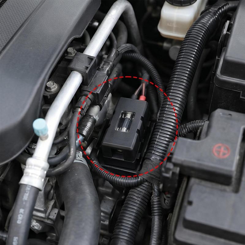 ANS Bolt-on Fuse Holder Mini ANS Fuse Block 30A-200A 32V DC Waterproof for Car Audio EV Marine Boat Auto Modification