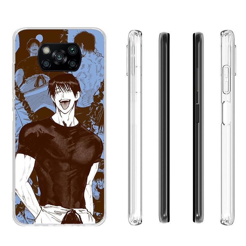 Kaisens Jujutsus Fushiguro Toji Case Phone Cover for Xiaomi Poco X3 Nfc X5 X6 X7 X4 Gt F7 Ultra F6 F5 Pro F4 F3 M5S M5 M4 M3 5G